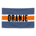 Vlag geïnspireerd op de armbanden van het Nederlandse verzet (Driekleurige variant)